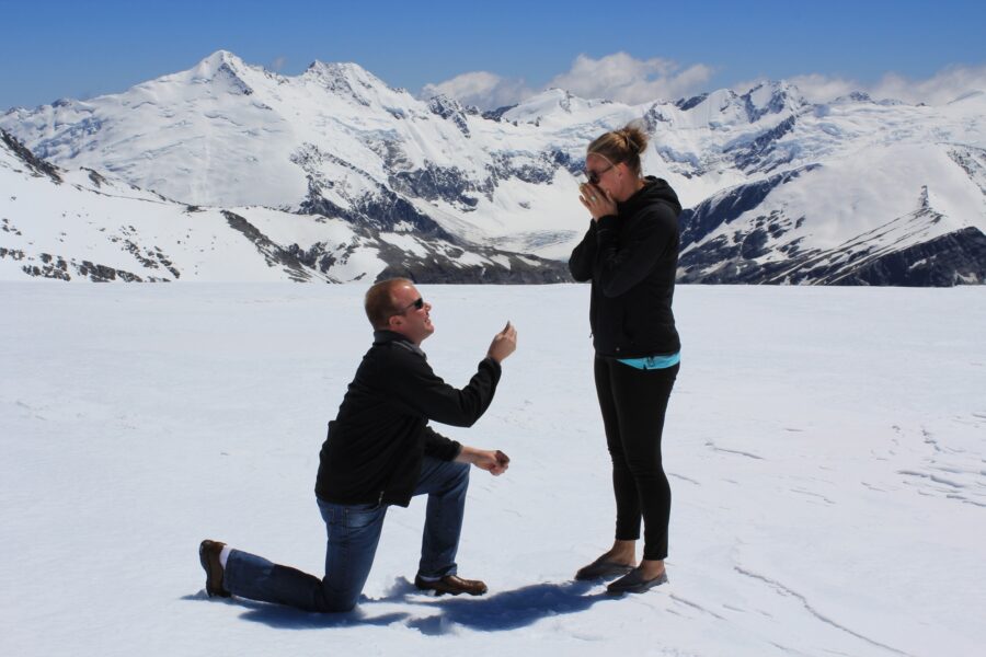 Isobel Glacier Wedding Proposal